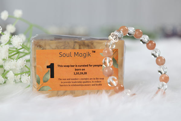 Numerology Soap 1 & Numerology Bracelet 1