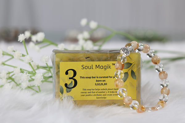 Numerology Soap 3 & Numerology Bracelet 3