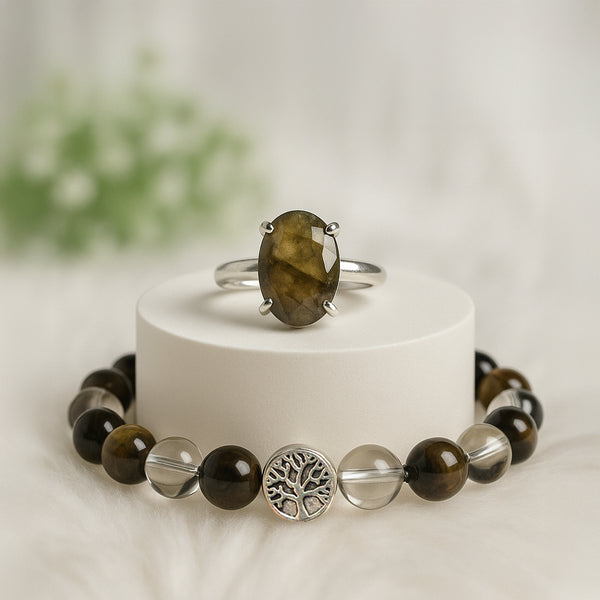 Numerology Ring 4 & Numerology  Bracelet 4