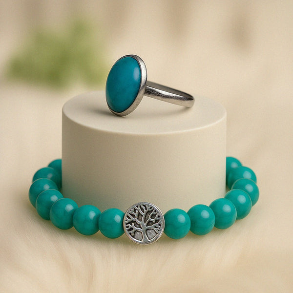 Turquoise Ring & Turquoise Bracelet